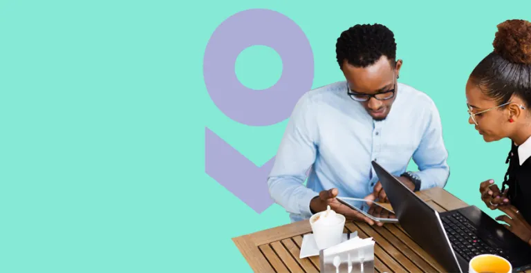 People using a konnect community WiFi hotspot